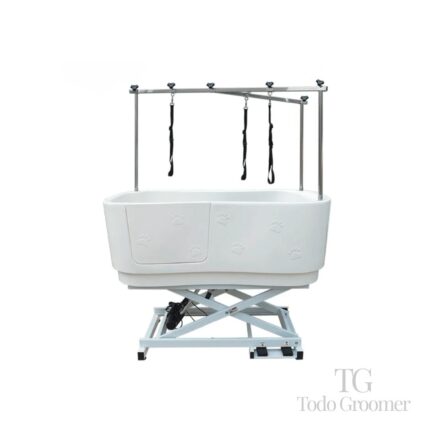 BAÑERA GRANDE ELÉCTRICA BUBBLES CON BRAZO PRO GROOMERS