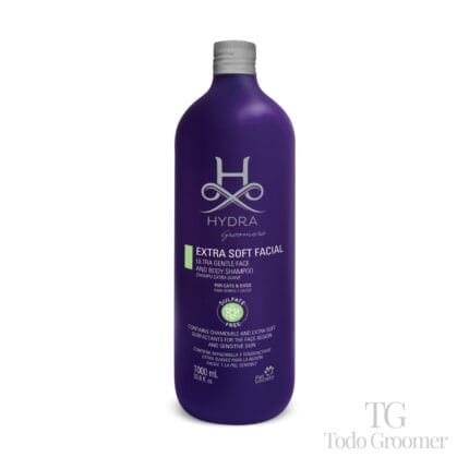 "Champú libre de sulfatos para pieles sensibles Libre de sulfato: menos riesgo de irritación y mantiene la humedad natural y la grasa de la piel Con fragancia hipoalergénica y manzanilla que proporciona suavidad e hidratación Fórmula equilibrada y tensoactivos para una suave limpieza Máxima rentabilidad, con activos para enjuague fácil y secado rápido Indicado para la higiene de la cara, para perros y gatos con piel sensible Espuma más cremosa Fragancia duradera"