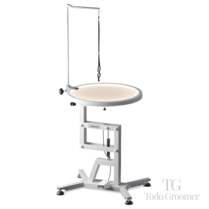 Mesa Led Hidraulica Circular para Mascotas JIRPET - L30