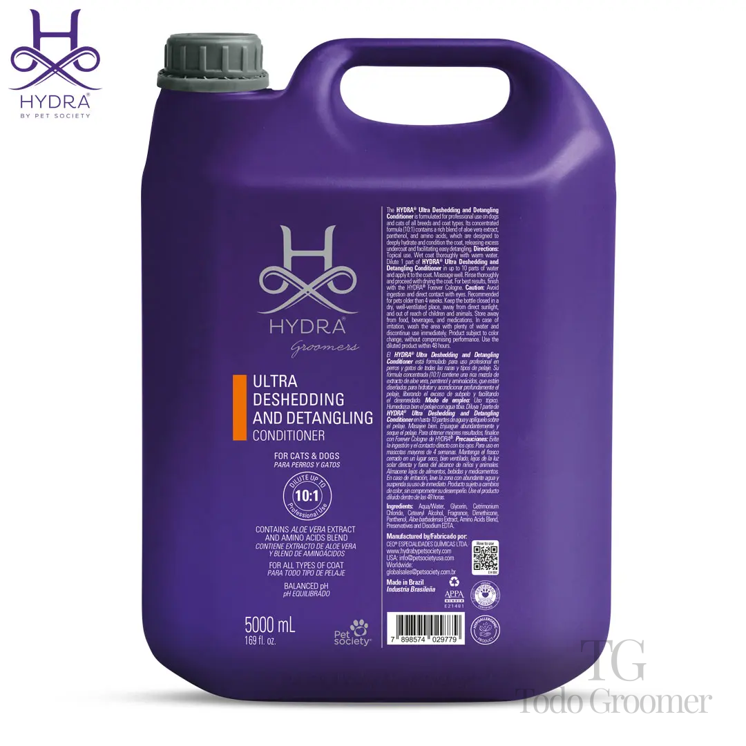 HYDRA ACONDICIONADOR DESENREDANTE ULTRA DESHEDDING 5 LT