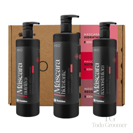 Kit Recuperación de Pelaje Bubbles Pro – 3 Productos