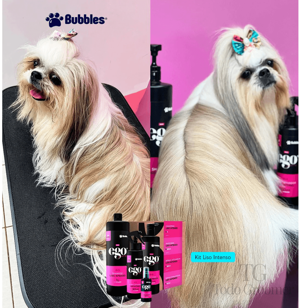Kit Liso Intenso Bubbles Pro para Pelajes Lisos – 4 Productos - Imagen 2