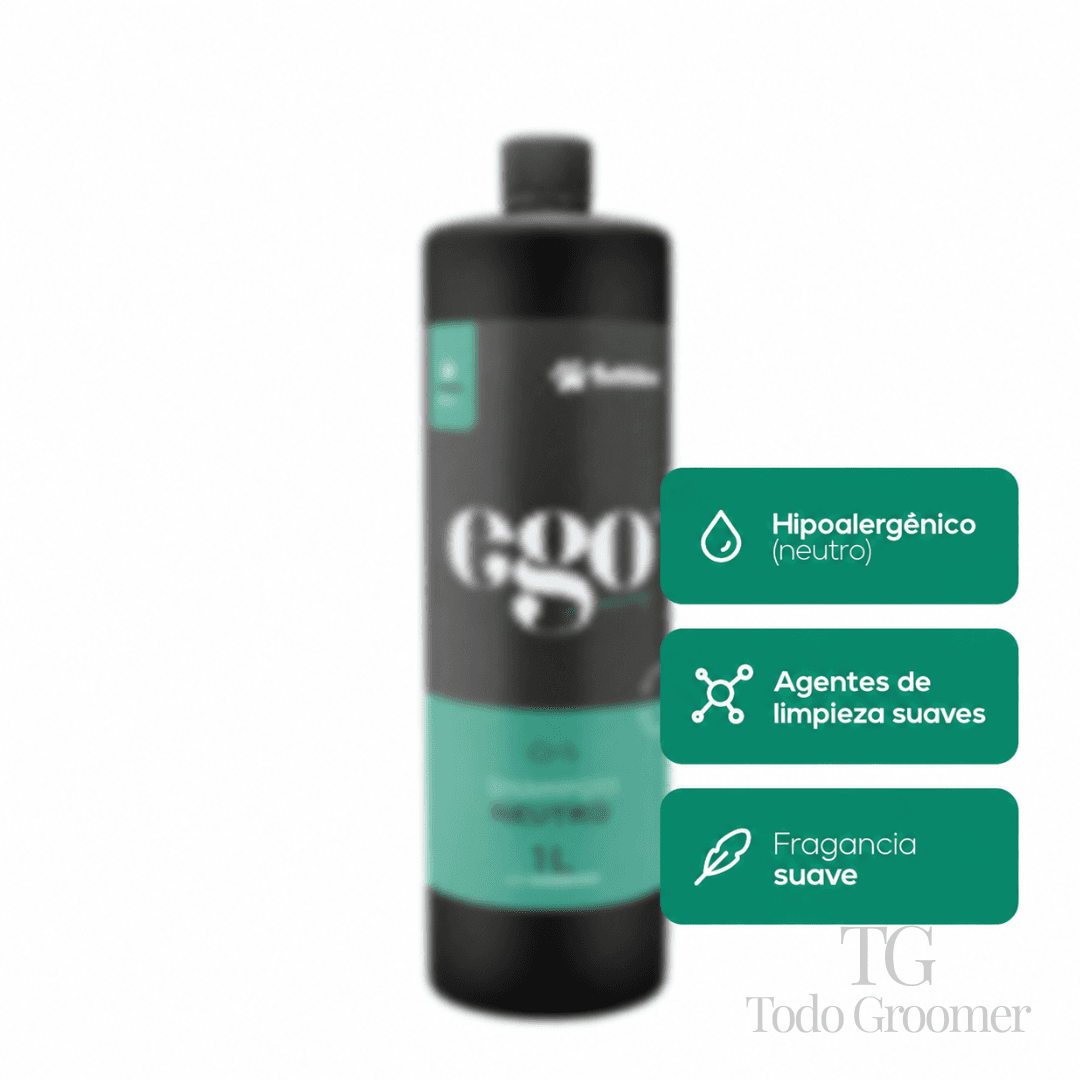 Shampoo Neutro Hidratante Bubbles Pro 1 L - Imagen 3
