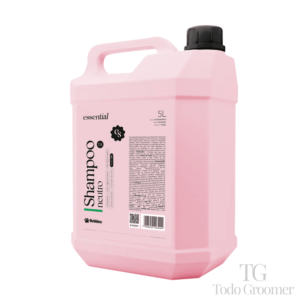 Shampoo Neutro Bubbles Essential 5 L