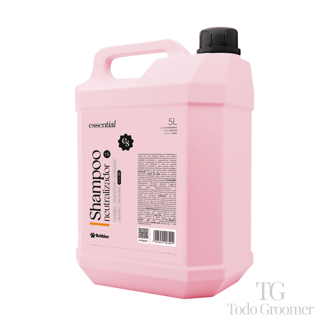 Shampoo Neutralizador de Olores Bubbles Essential 5 L